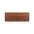Wonder Wall 2.0 2 Door Cabinet by Blu Dot in Walnut, front view