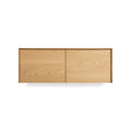 Wonder Wall 2.0 2 Door Cabinet by Blu Dot in White Oak, low front view