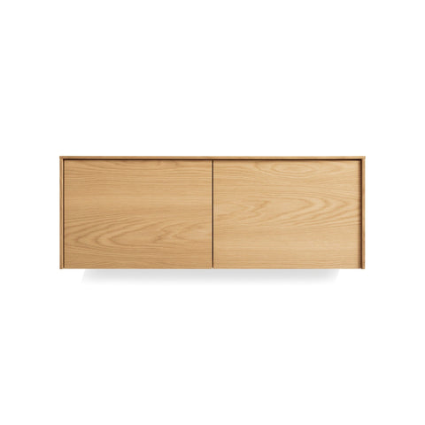 Wonder Wall 2.0 2 Door Cabinet by Blu Dot in White Oak, low front view