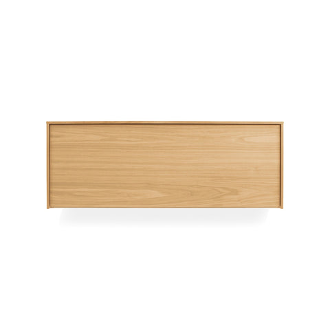 Wonder Wall 20 1 Door Cabinet by Blu Dot in White Oak, low front view
