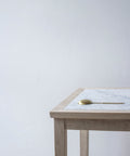 No 1 Side Table, Oak Soap - White Marble by Sibast