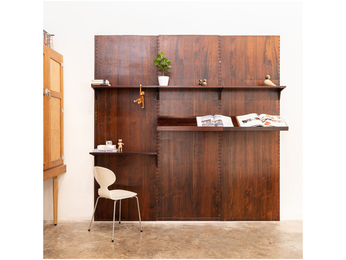 Rosewood Wall Unit by Poul Cadovius for Cado | Habitus London