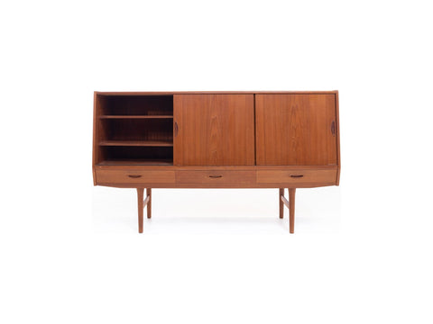 Mid Century Modern Danish Teak Highboard Habitus London