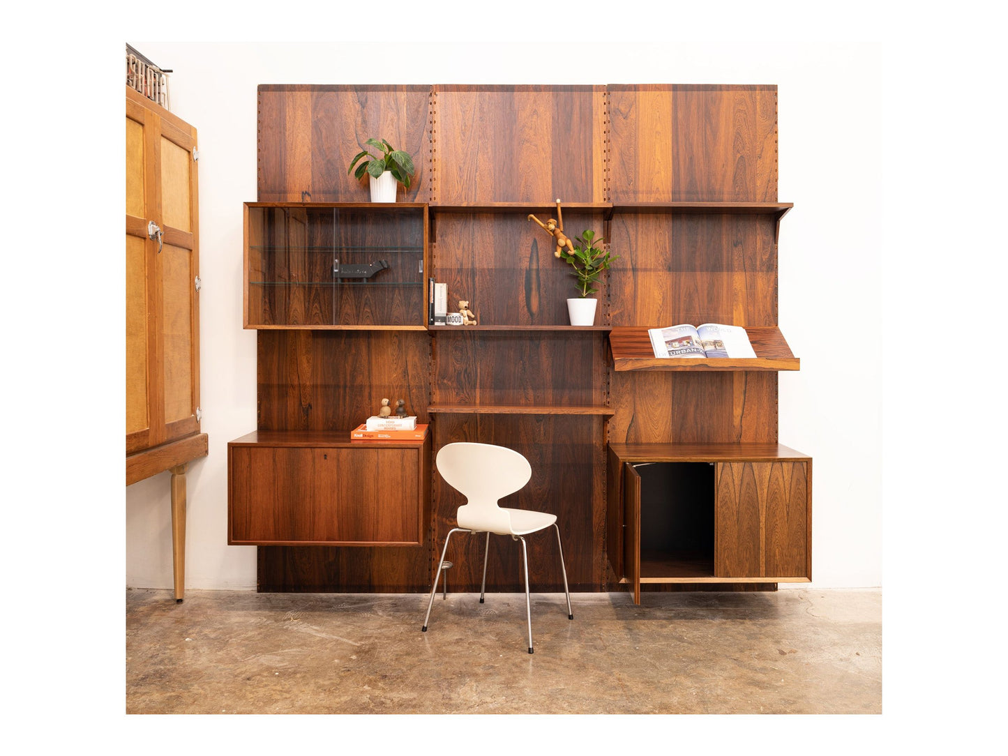 Royal System Rosewood Wall unit by Poul Cadovius for Cado