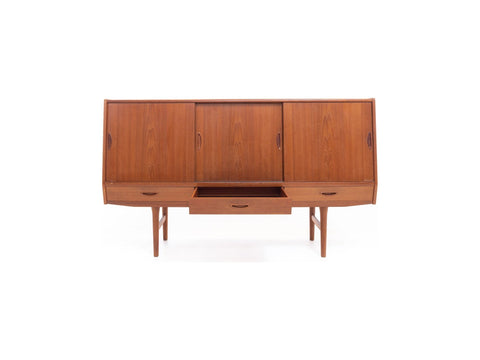 Mid Century Modern Danish Teak Highboard Habitus London