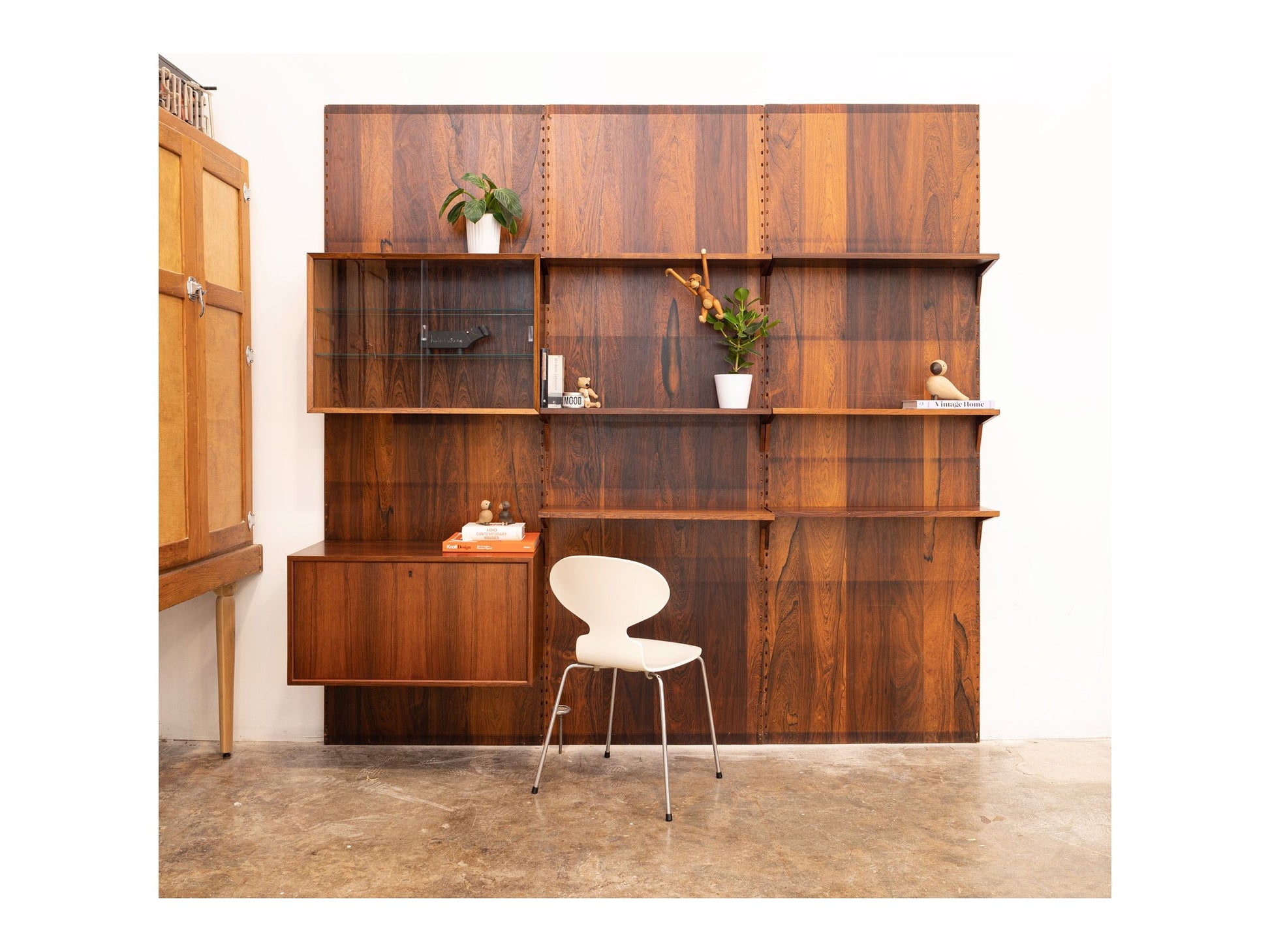 Royal System Rosewood Wall unit by Poul Cadovius for Cado