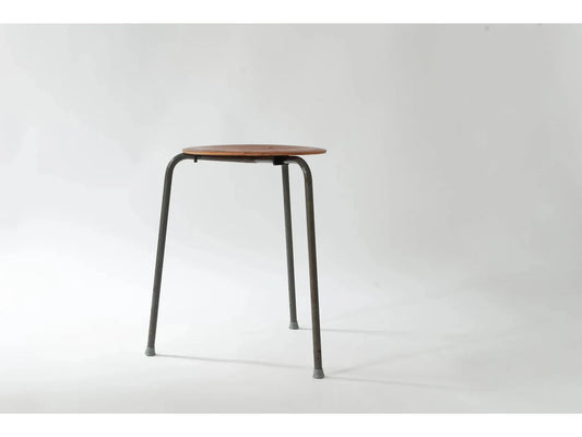 Teak Stool in the style of Arne Jacobsen