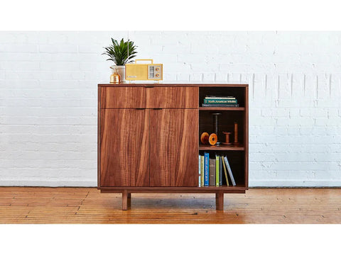 Belmont Cabinet in Walnut by Gus Modern