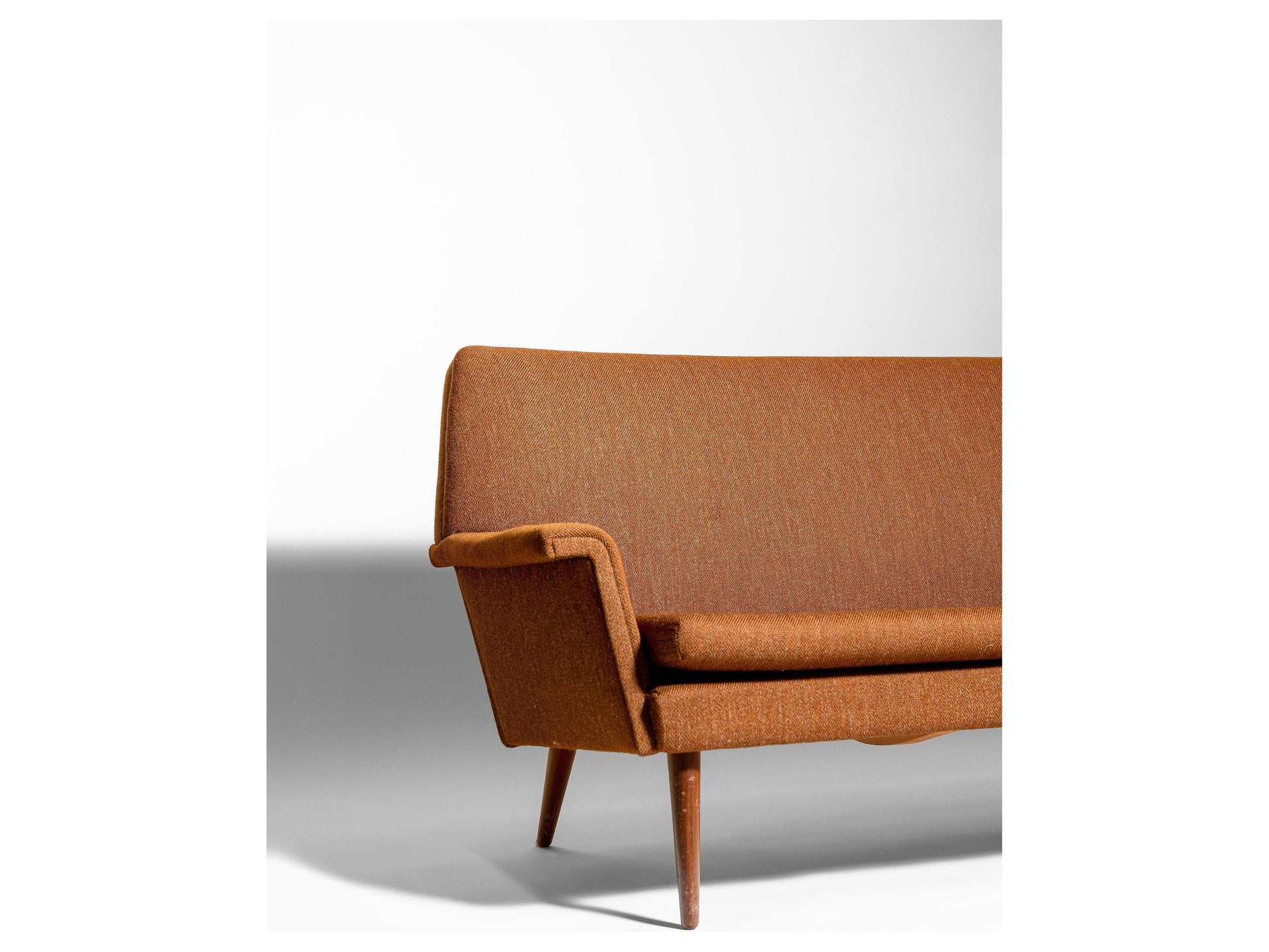 Mid-Century Modern 4 Seater Sofa by Hans Olsen for Erling Olsen Møbler