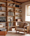 Block Lounge Chair, White Oak by Form & Refine