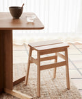 Angle Standard Bar Stool 65, Beech by Form & Refine