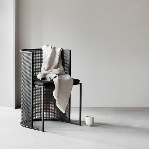 Bauhaus Dining Chair, Black by Kristina Dam Studio