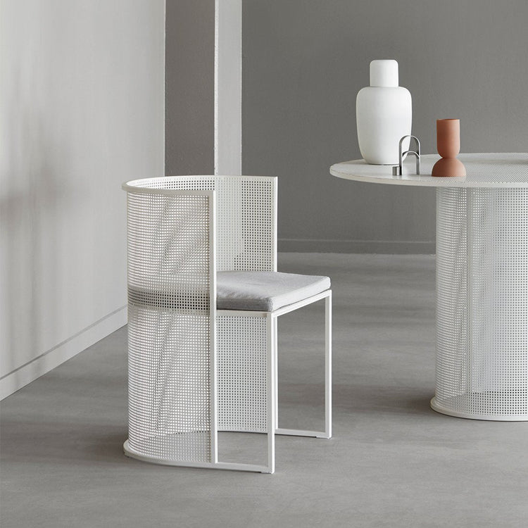 Bauhaus Dining Chair, Beige by Kristina Dam Studio