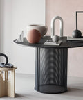 Bauhaus Dining Table, Black by Kristina Dam Studio