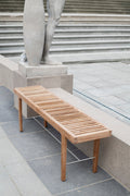 Rib Bench, High by Sibast