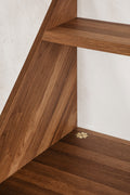 Xlibris Wall Desk, Oak Smoked by Sibast