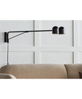 Tandem Swing Arm Lamp Gus Modern Habitus London