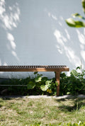 Rib High Danish Bench by Sibast 