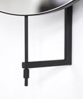 Rotating Mirror, Black, Full Size by Kristina Dam Studio