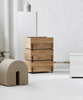 kristina dam studio set of 3 wood storage boxes shop online