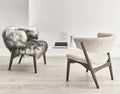 No 7 Lounge Chair, Sheepskin by Sibast